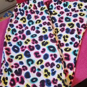 SALE! 🎉 3/$10 Girls Size 14/16 Cheetah Print PJ Pants